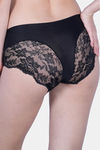 Soie Seamless Mid Waist Full Coverage Lace Brief (Pack Of 2) - Multicolor — thumbnail 5